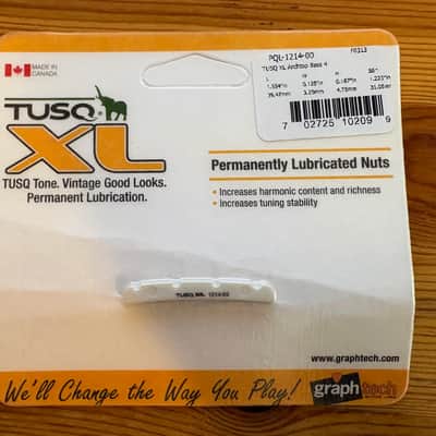 Graph Tech TUSQ XL PQL-1214-00 Fender Jazz Bass 4 String Nut image 1