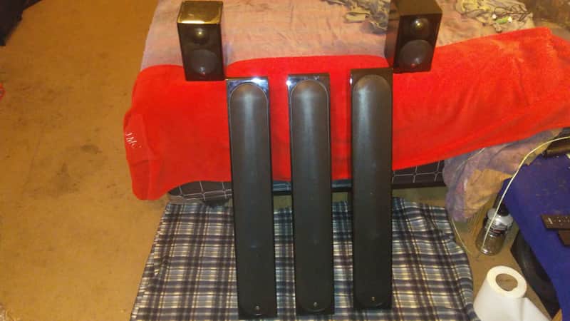 Monitor Audio Radius 250HD 2008 Black High Gloss Polish image 1