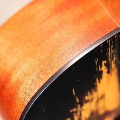 Martin D Jr-E StreetLegend Acoustic/Electric Guitar - Burst with Gig Bag image 9