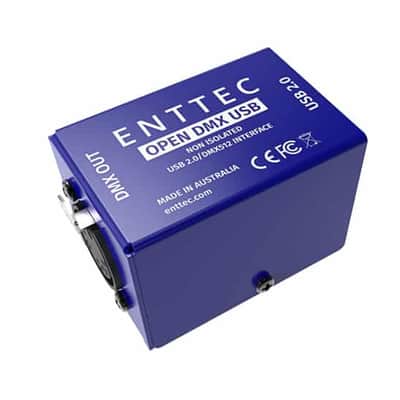 Enttec Open DMX USB 70303, 1 Universe Lighting Interface - Entry Level [Open Box] - Single image 2