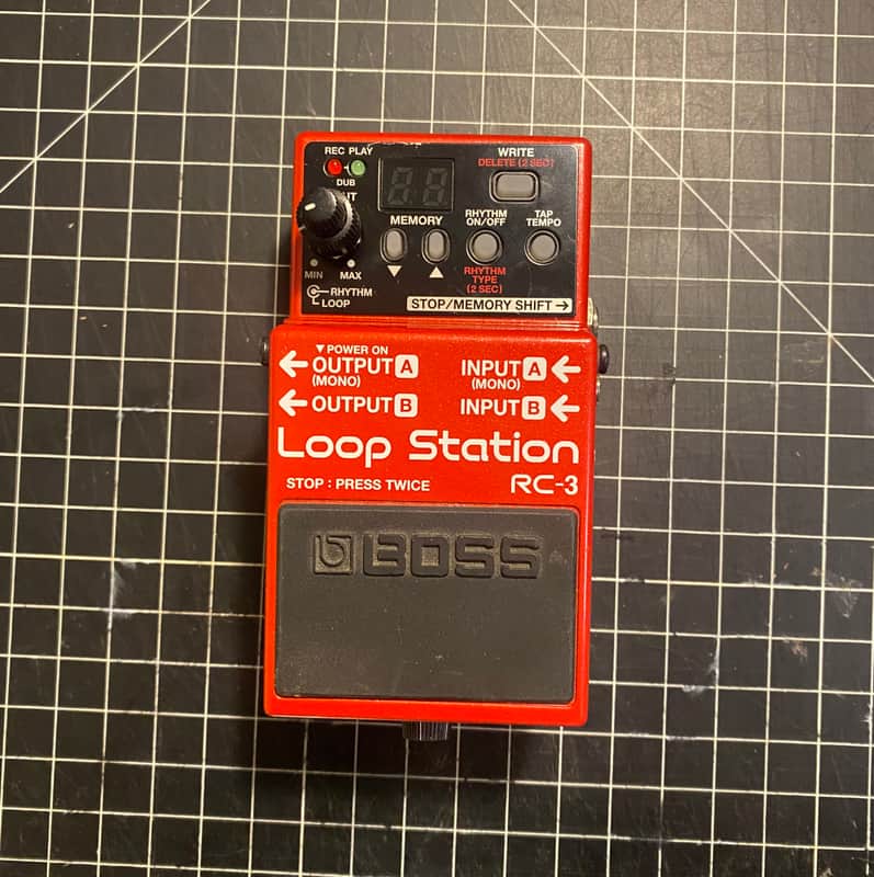 Boss RC-3 Loop Station 2011 - Present - Red image 1