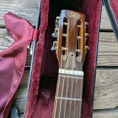 SX DJG-1 - Django style Gypsy Jazz guitar Natural image 16