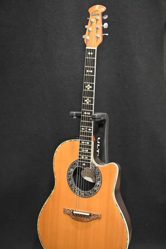Ovation USA 1869 Custom Legend roundback acoustic-electric guitar image 1