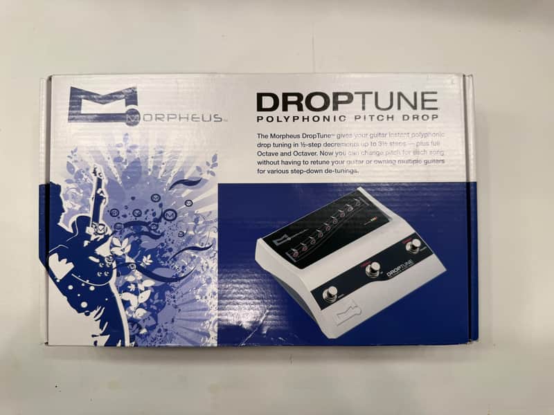 Morpheus DT1 Droptune Polyphonic Pitch Drop Tune Guitar Effect Pedal + Box & PSU image 1