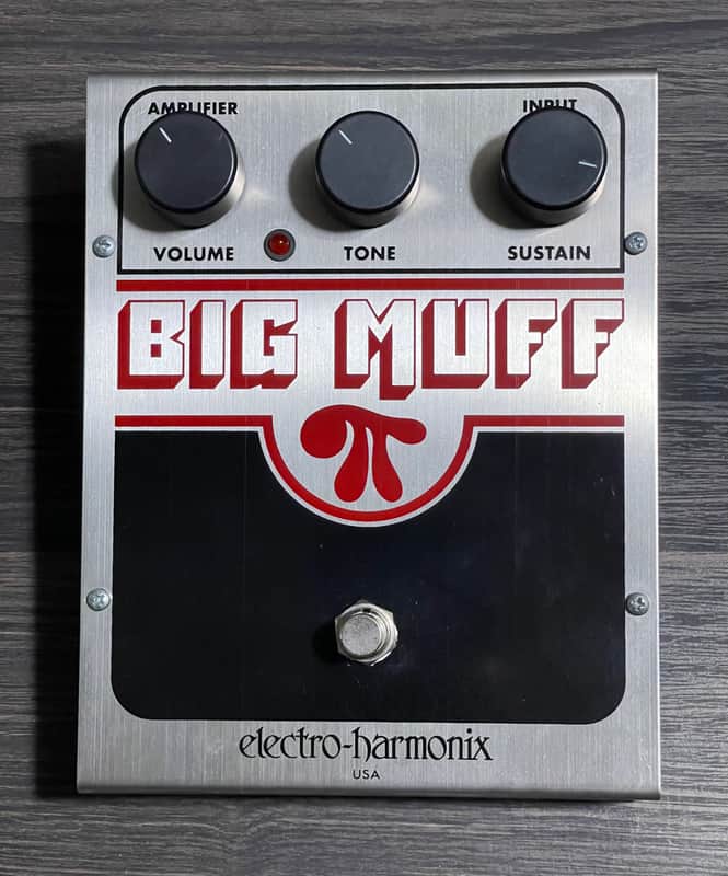 Electro-Harmonix Big Muff Pi 2000 - Present - Silver / Black / Red image 1