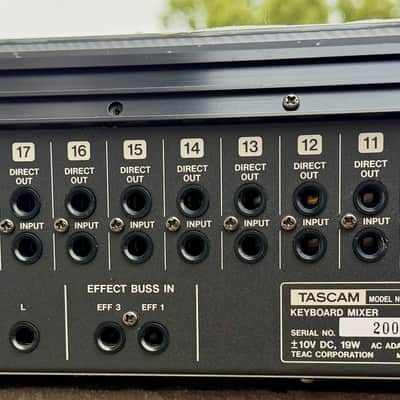 TASCAM MM-1 Keyboard Mixer NO POWER SUPPLY image 2