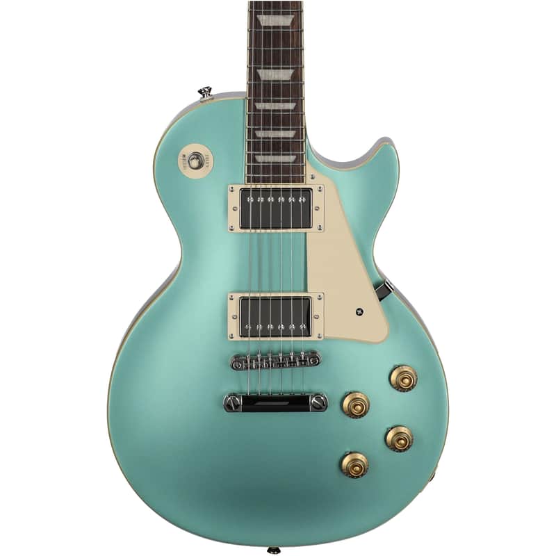 Epiphone Inspired by Gibson Les Paul Standard '50s Electric Guitar (with Gig Bag), Inverness Green image 1