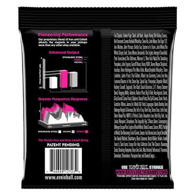 Ernie Ball 2723 Cobalt Super Slinky Electric Guitar Strings, .009 - .042 image 2