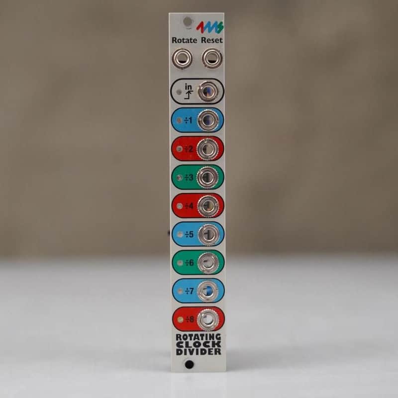 4ms Rotating Clock Divider Eurorack Module w/ Patch Cables #58518 image 1