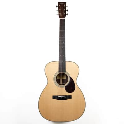 Eastman E8OM-TC Acoustic Guitar - Natural Thermo Cure w/ Case image 1