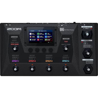 Zoom B6 Bass Multi-Effects Processor image 1