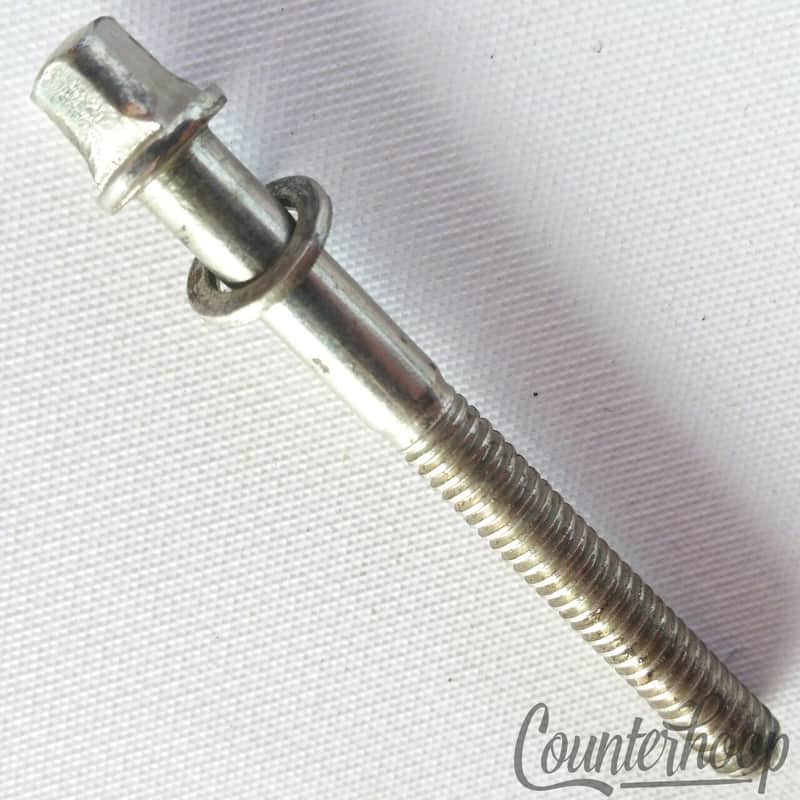 Slingerland 1x 2" T-Rod Radio King Snare Drum 40s Tensioner Tom Nickel Plating image 1