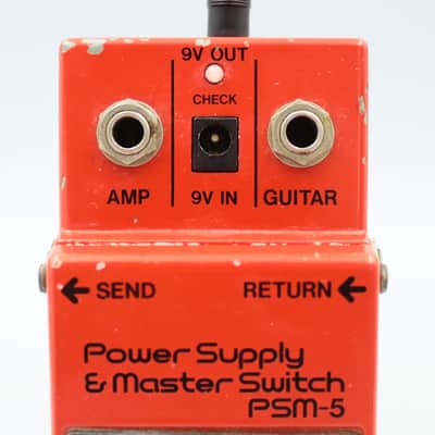 Boss PSM-5 Power Supply & Master Switch 1982 Made in Japan 236600 image 3