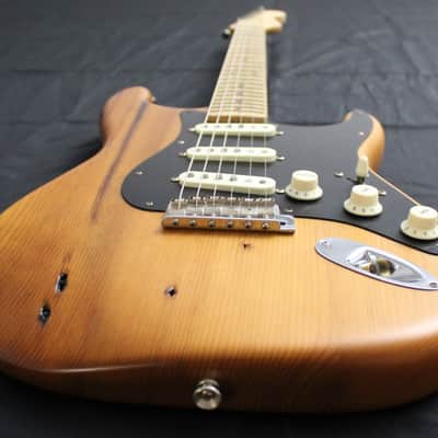 Amazing Fender LE Exotic Collection American Vintage '59 Pine Stratocaster 2017 - Natural image 2