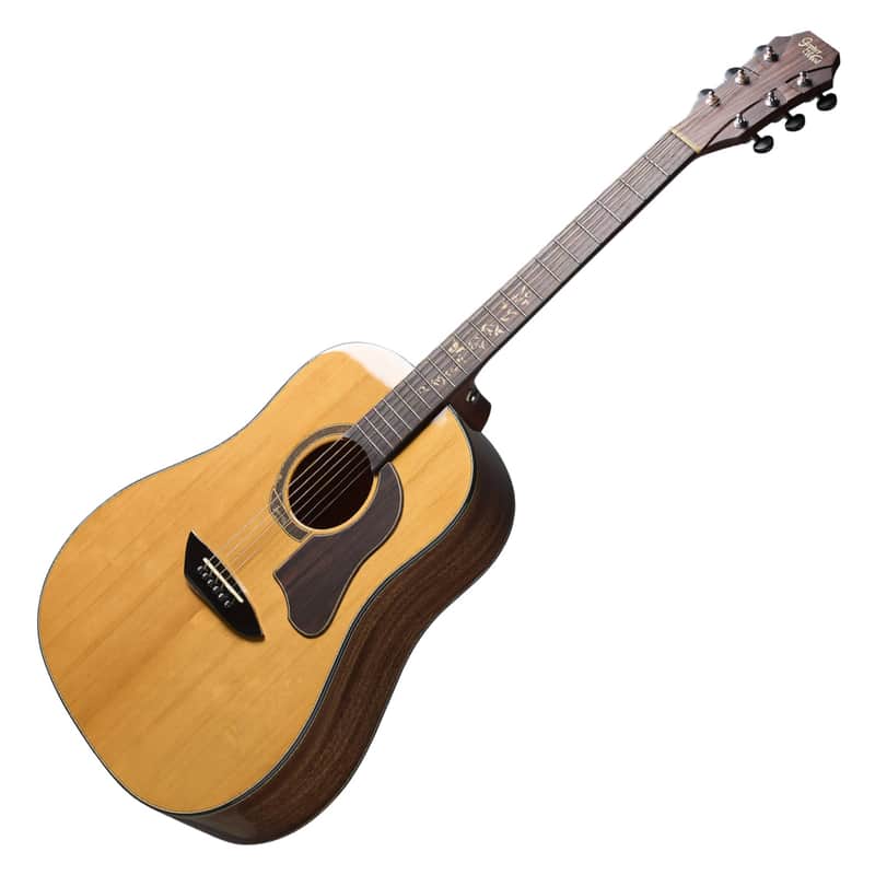 Gopherwood K250R NAT Dreadnought Acoustic Guitar Top Solid Roasted Sitka Spruce image 1
