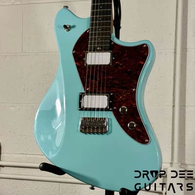 Balaguer 10th Anniversary Espada Classic Electric Guitar w/ Case - Sky Blue Gloss image 4