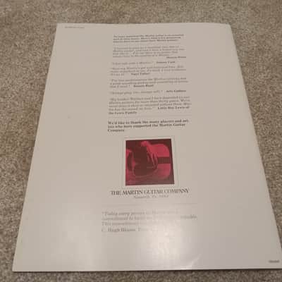 Vintage 1986 CF Martin Instruments Full-Color Guitar Catalog! Rare, Original Case Candy, Paperwork! image 6