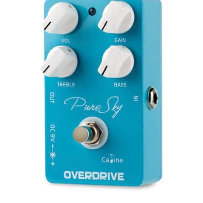 Caline Caline CP-12 Blue Pure Sky Guitar Pure Clean Over-drive Effects Pedal 2025 - POWDER BLUE image 4