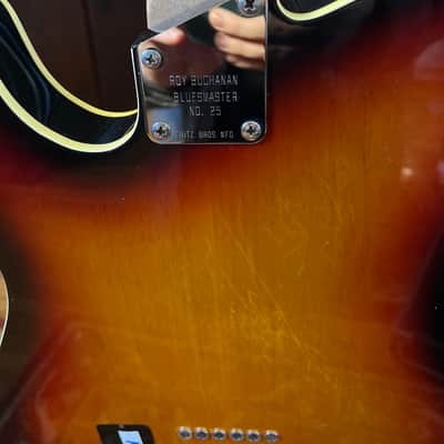 Fritz Brothers Roy Buchanan Bluesmaster 1989 - Sunburst image 4