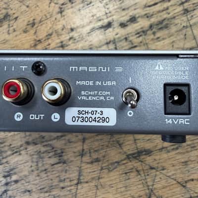 Used Schiit Magni 3 Headphone Amplifier and Preamp - Silver image 7