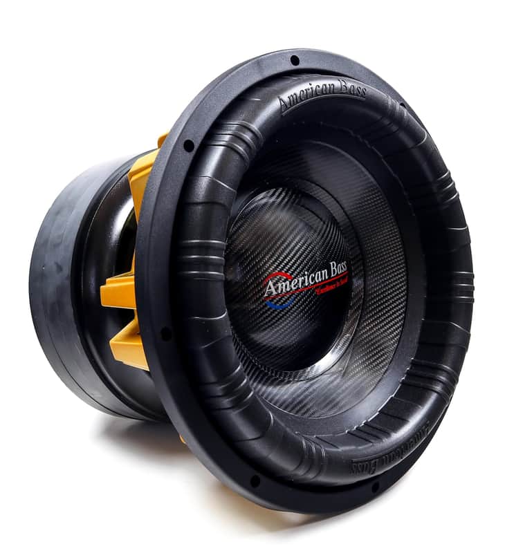 American Bass King 12 Inch Subwoofer 6500 Watt RMS and 15,000 Watt Max Power, 2 Ohm Impedance, 613-oz Magnet, and 4.5-inch Voice Coil, Pack of 1 image 1