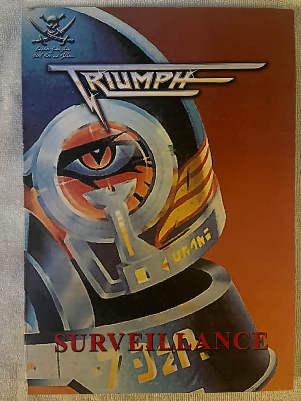 Triumph - Surveillance - Guitar tab / tablature Book Rik Emmett image 1