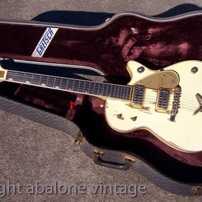 1958 Gretsch White Penguin guitar ORIGINAL and RARE! Infamous "Dirty White Boy" image 2