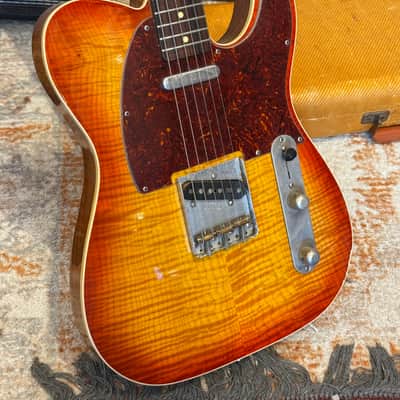 LSL T Bone Telecaster DX iced Tea Burst USA image 9
