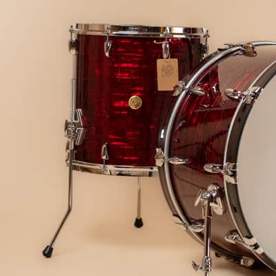 Gretsch USA 'Broadkaster' in Ruby Red Pearl - 14x24, 9x13, 16x16 image 11