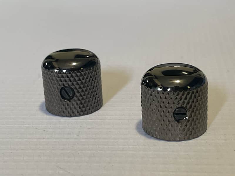 2000's Japan Ibanez Prestige RG Series Guitar Cosmo Black Dome Metal Knob Flat Head Set Screw image 1
