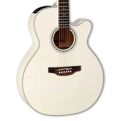 Takamine GN37CE Acoustic-Electric Guitar - Pearl White w/Gig Bag - B-Stock image 1