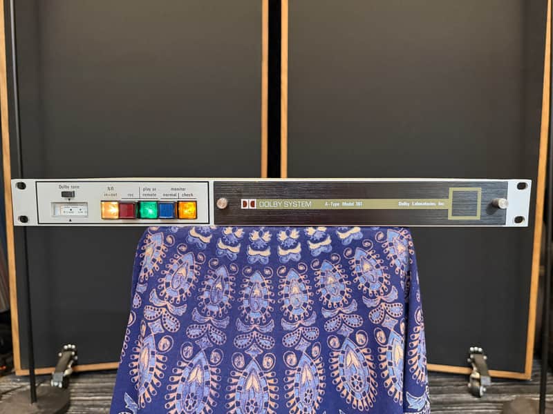DOLBY A-Type model 361 Noise Reduction Frame w/ CAT No. 22 Card image 1