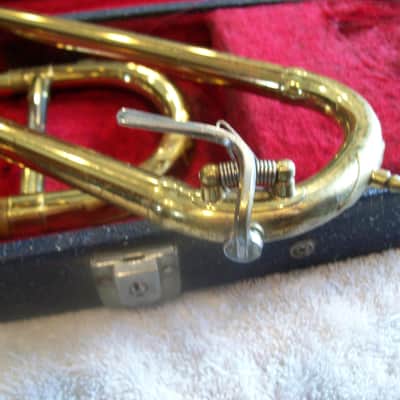 Bundy Vintage trombone made by Selmer in the USA  brass 1960 image 11