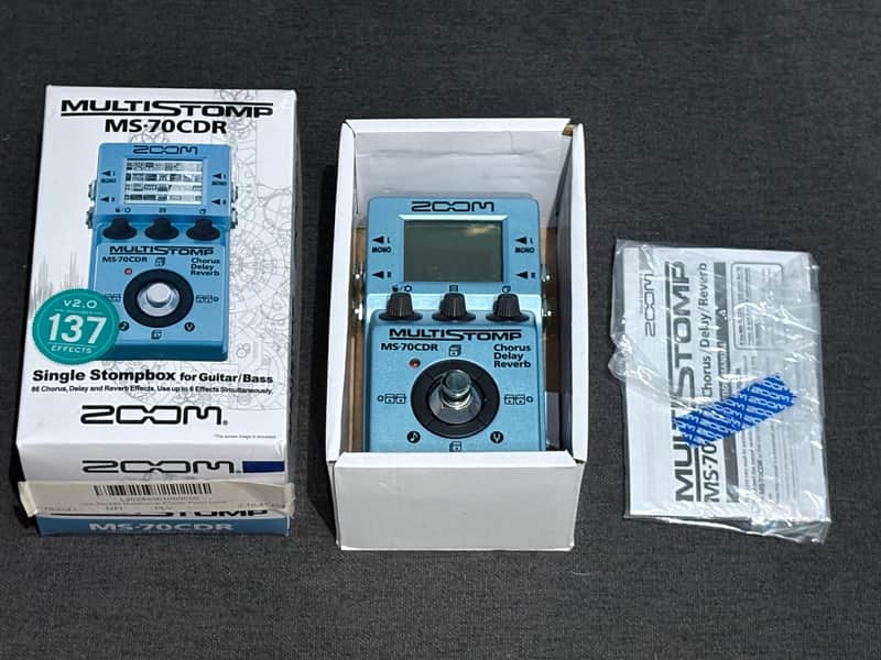 Zoom MS-70CDR MultiStomp