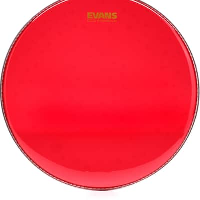 Evans Hydraulic Red Drumhead - 16 inch image 1