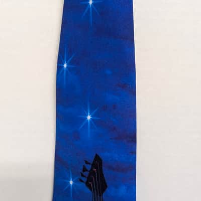 *vintage 1994* Ralph Marlin NECKTIE (80's Hard Rock/Metal) Guitar & Bass Graphic MADE IN USA! image 7