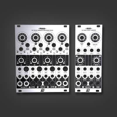 Xaoc Devices Praga + Hrad expander with black and aluminum panels image 2