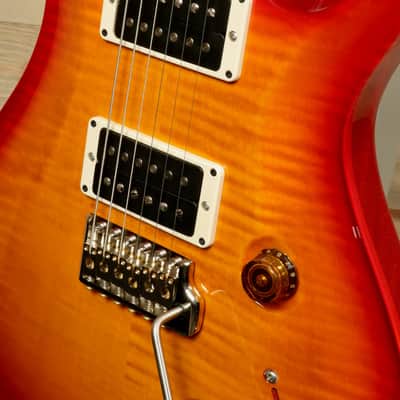PRS Custom 24 Custom Color (Light Cherry Burst) Nickel Hardware - 2024 Model image 9