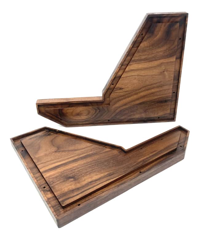 Korg MS-10 & MS-20 Wood Side Panels - Walnut