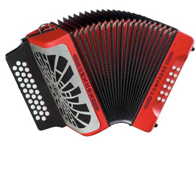 Hohner Compadre FBE (FA) Button Accordion Red image 3