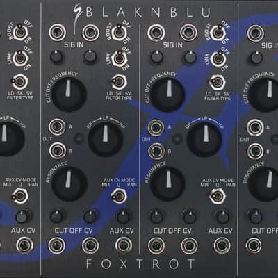 Blaknblu - Foxtrot: Quad Multimode, Multi-Topology Filter - 2020s - Black image 1