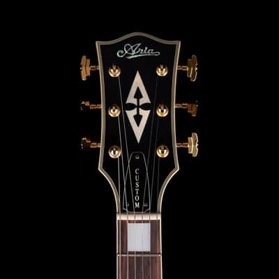Used 1982 Aria Custom LP-Style (Bolt-On) Cherry Sunburst Electric Guitar With OHSC image 12