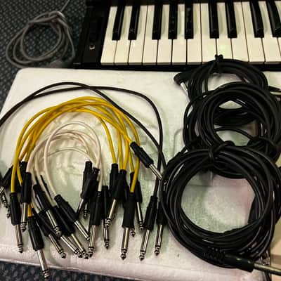 Korg MS-20 mk2 classic monosynth 1982 excellent condition in box with manuals and original leads image 20