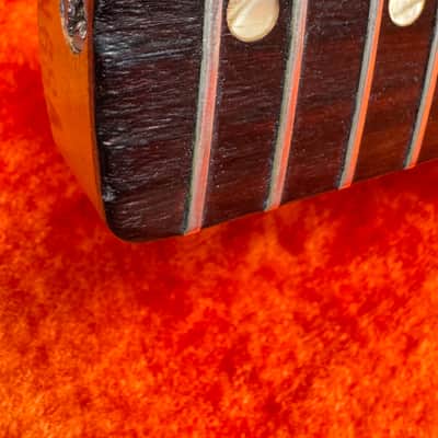 1968 Fender Stratocaster Neck – Original Nitro, A-Width, Rosewood Veneer, Original Frets, rare image 22