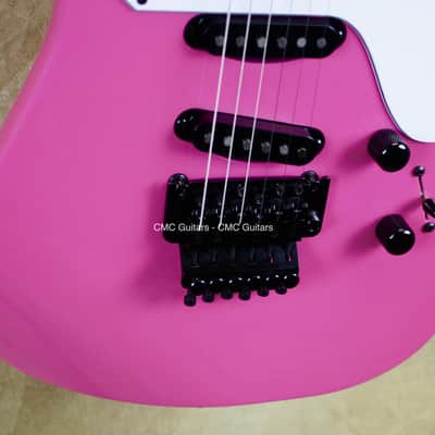 Jackson USA Custom Shop Soloist 3S Jeff Beck Style Platinum Pink Guitar image 7
