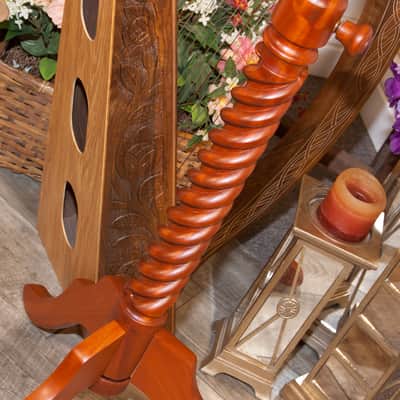 Roosebeck MSTDRC | Single Tray Spiral Red Cedar Music Stand. New with Full Warranty! image 6