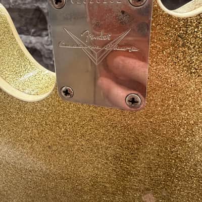 Fender Custom Shop 2012 ’62 Telecaster Custom Relic (1962 Reissue) – Gold Sparkle image 6