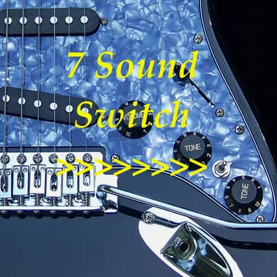 Mahogany Black Strat+7 Sound Switch+ Maple Neck w/Dual Action Truss Rod+Bridge Tone Control+TrebleBleed+Matched Custom Pickups+Leveled and Crowned Frets with Low Action Setup! image 3