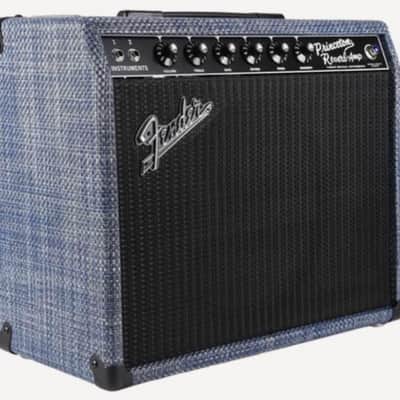 Fender '65 Princeton Reverb Reissue "Chilewich Denim" FSR Limited Edition 12-Watt 1x12" Guitar Combo 2020 - Chilewich Denim image 5