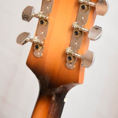 Hüttl Beat King II – 1960s German Vintage Archtop Hollowbody Jazz Guitar image 16